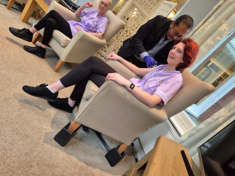 Fun Flu Jabs and food