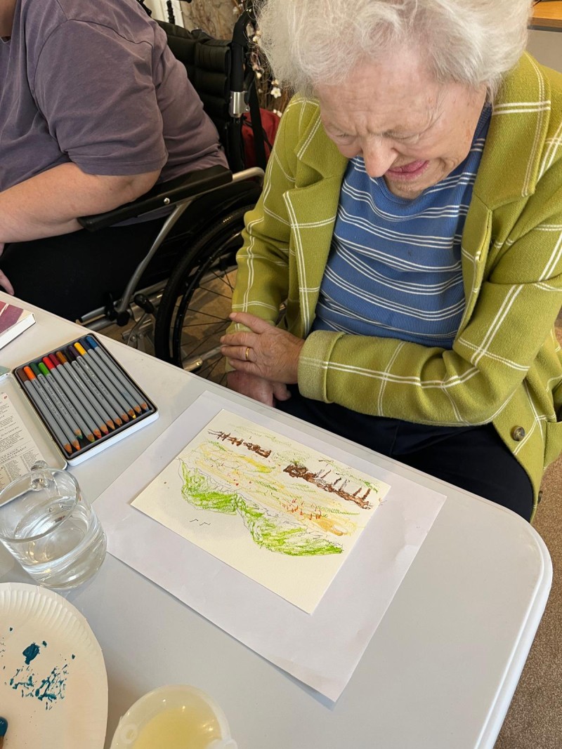 Joyces art was lovely.